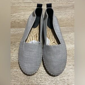 JAMES PERSE GRAY ESPADRILLES SIZE 9